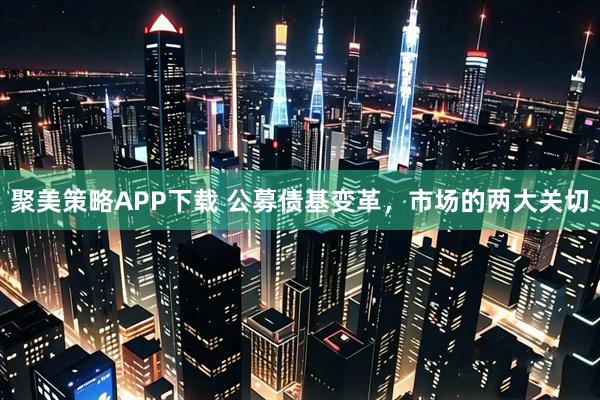 聚美策略APP下载 公募债基变革，市场的两大关切
